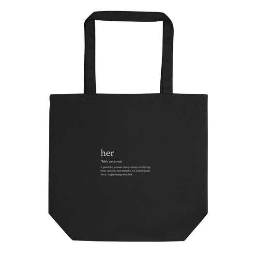HER Definition Eco Tote Bag