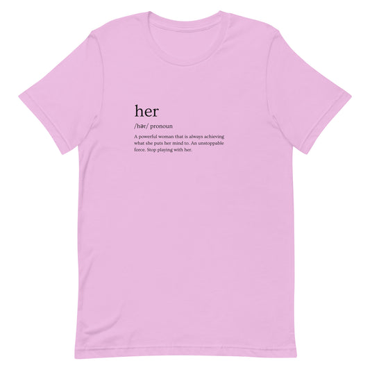 HER Definition T-shirt (Light)