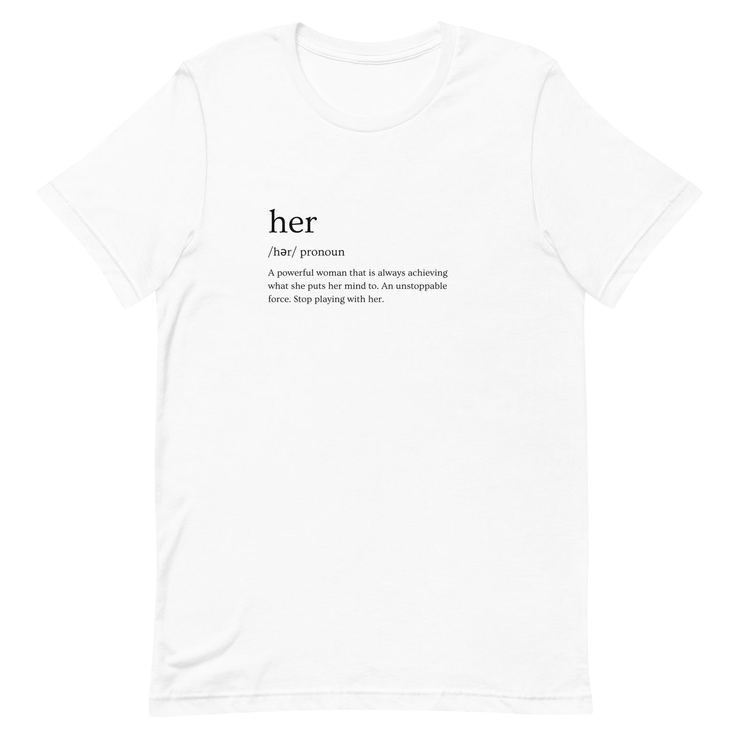 HER Definition T-shirt (Light)